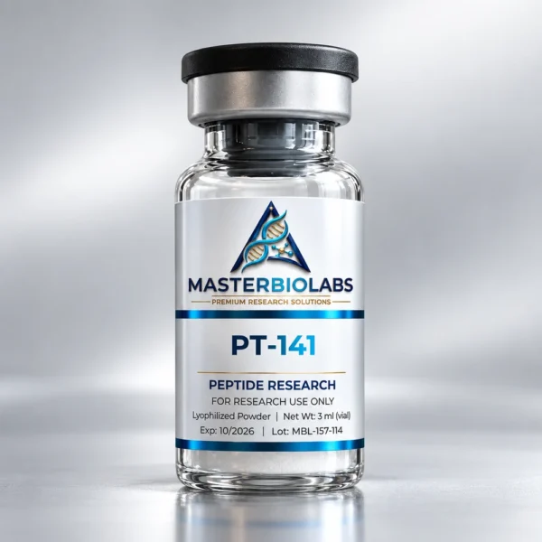 PT-141 research vial, Master Biolabs